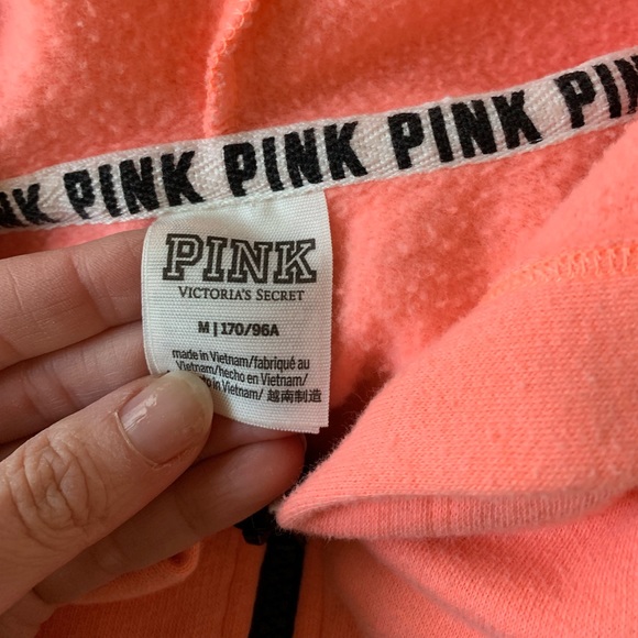 Pink brand hoodie jacket - Picture 2 of 3